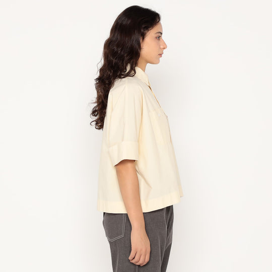 Women's Cotton Poplin Work Shirt