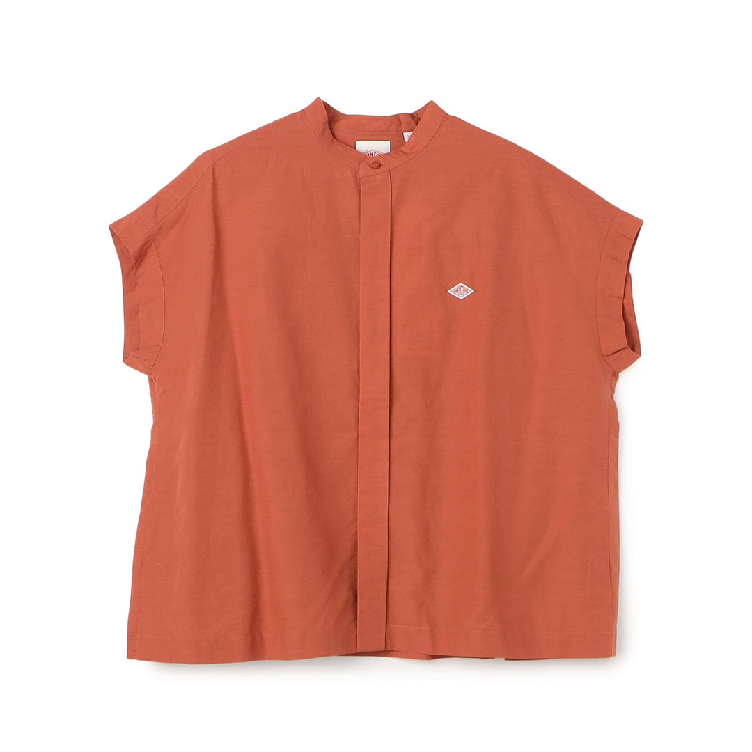 Women's Cotton Linen Slub Sleeveless Shirt