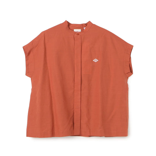 Women's Cotton Linen Slub Sleeveless Shirt