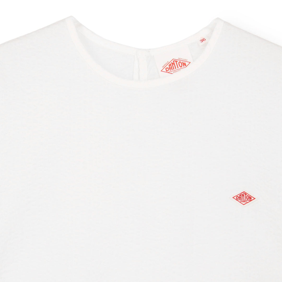 Women's Seersucker Pullover Blouse