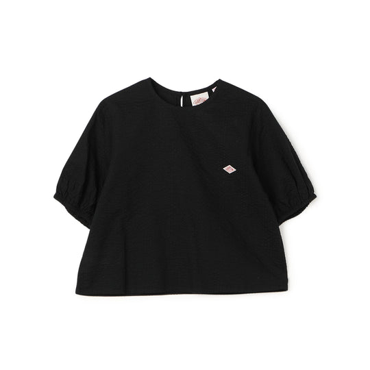 Women's Seersucker Pullover Blouse