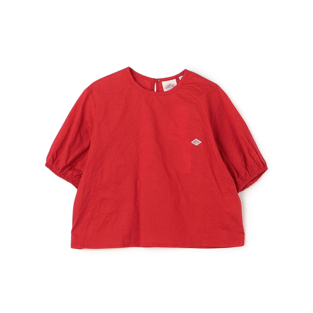 Women's Seersucker Pullover Blouse