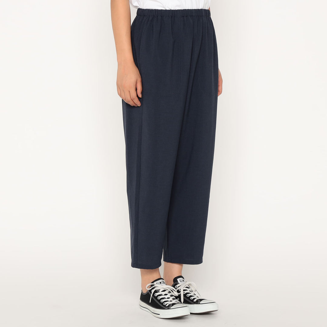 Women's Wool-Like Stretch Polyester Easy Pants