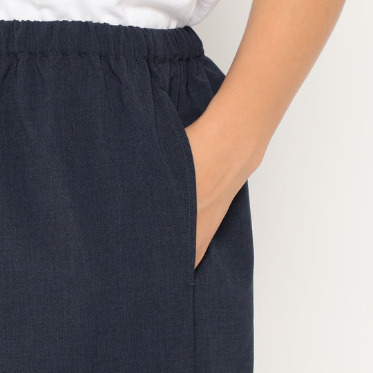 Women's Wool-Like Stretch Polyester Easy Pants