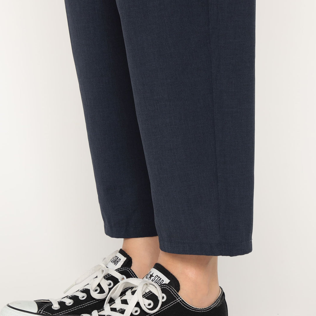 Women's Wool-Like Stretch Polyester Easy Pants