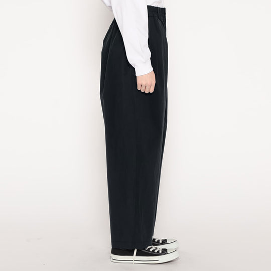 Women's C/N Twill Double Pleated Easy Pants