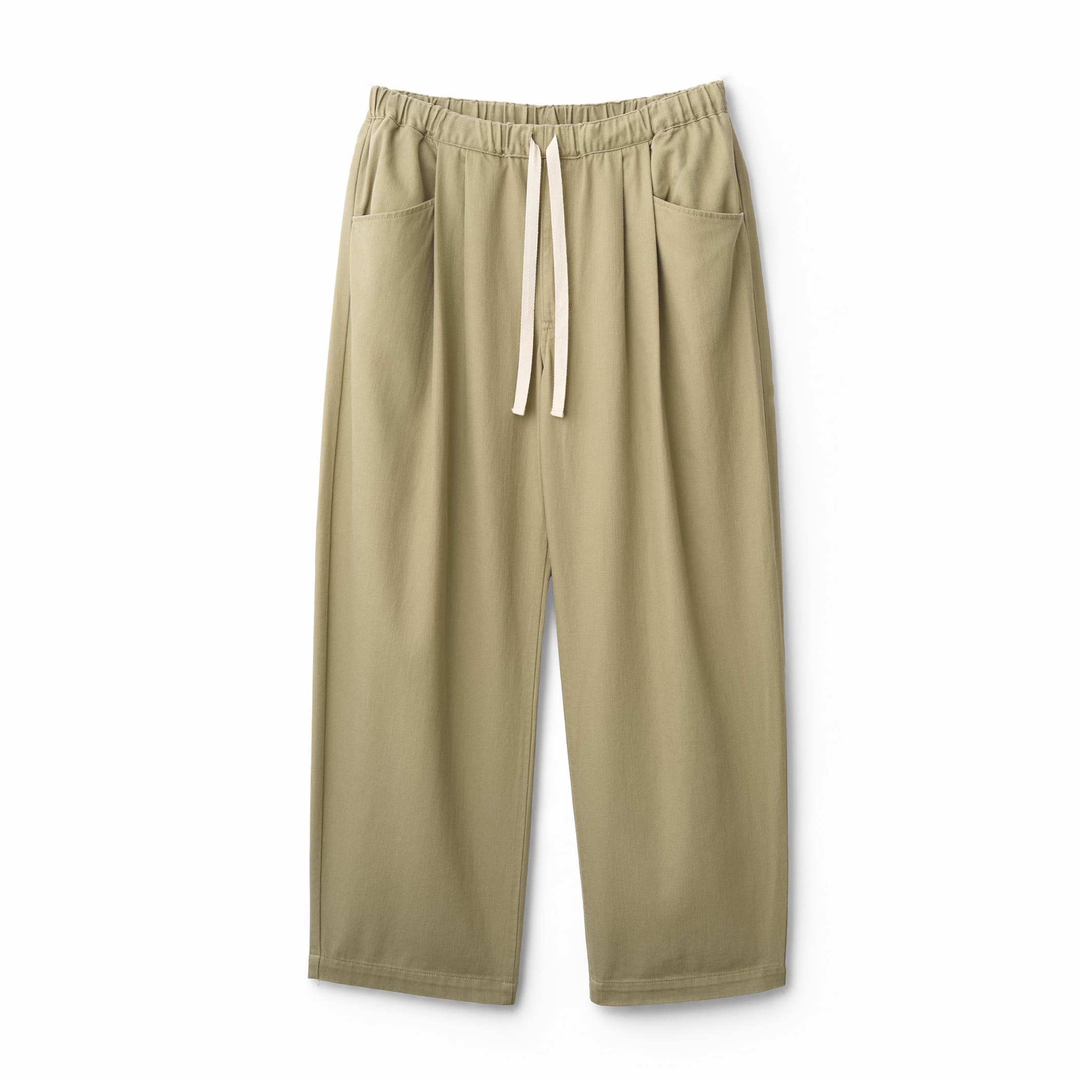 つーとん　レディース　GB S DANTON Women's Lightweight Twill 2tuck Easy Pants