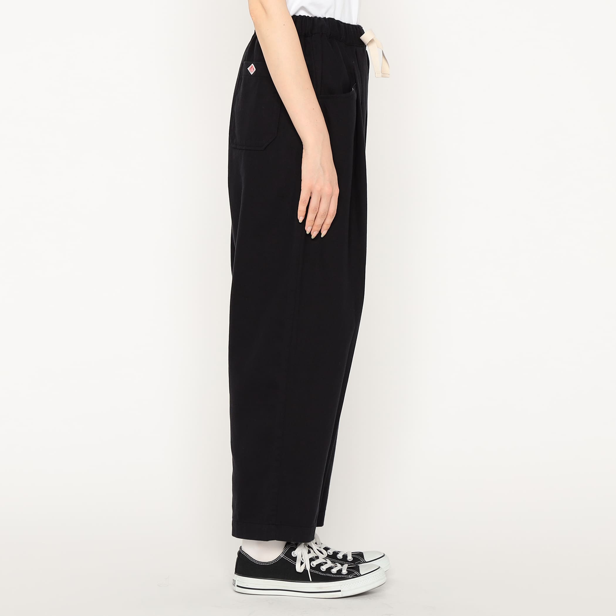 DANTON Women's Lightweight Twill 2tuck Easy Pants