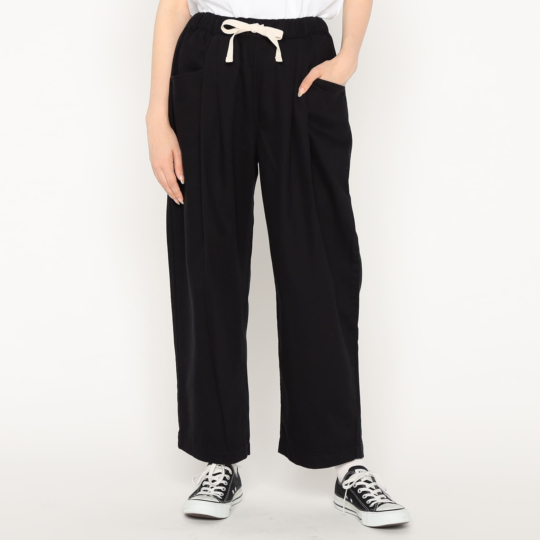 美品Liten 365days Pants Vol.2 DANTON Women's Lightweight Twill 2tuck Easy Pants