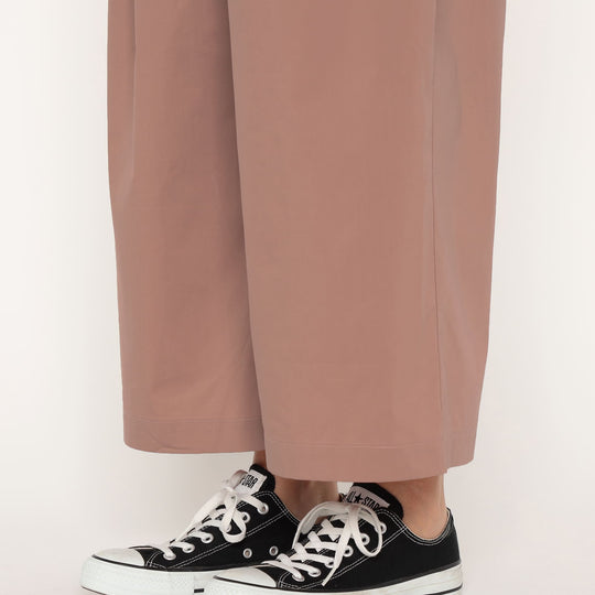 Women's Typewriter Cropped Wide Pants