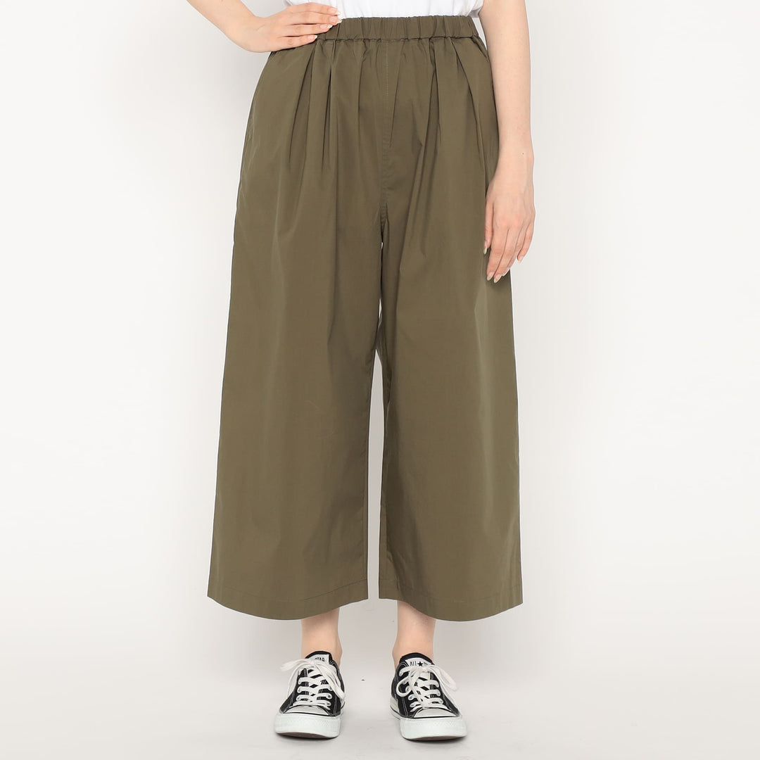 Women's Typewriter Cropped Wide Pants