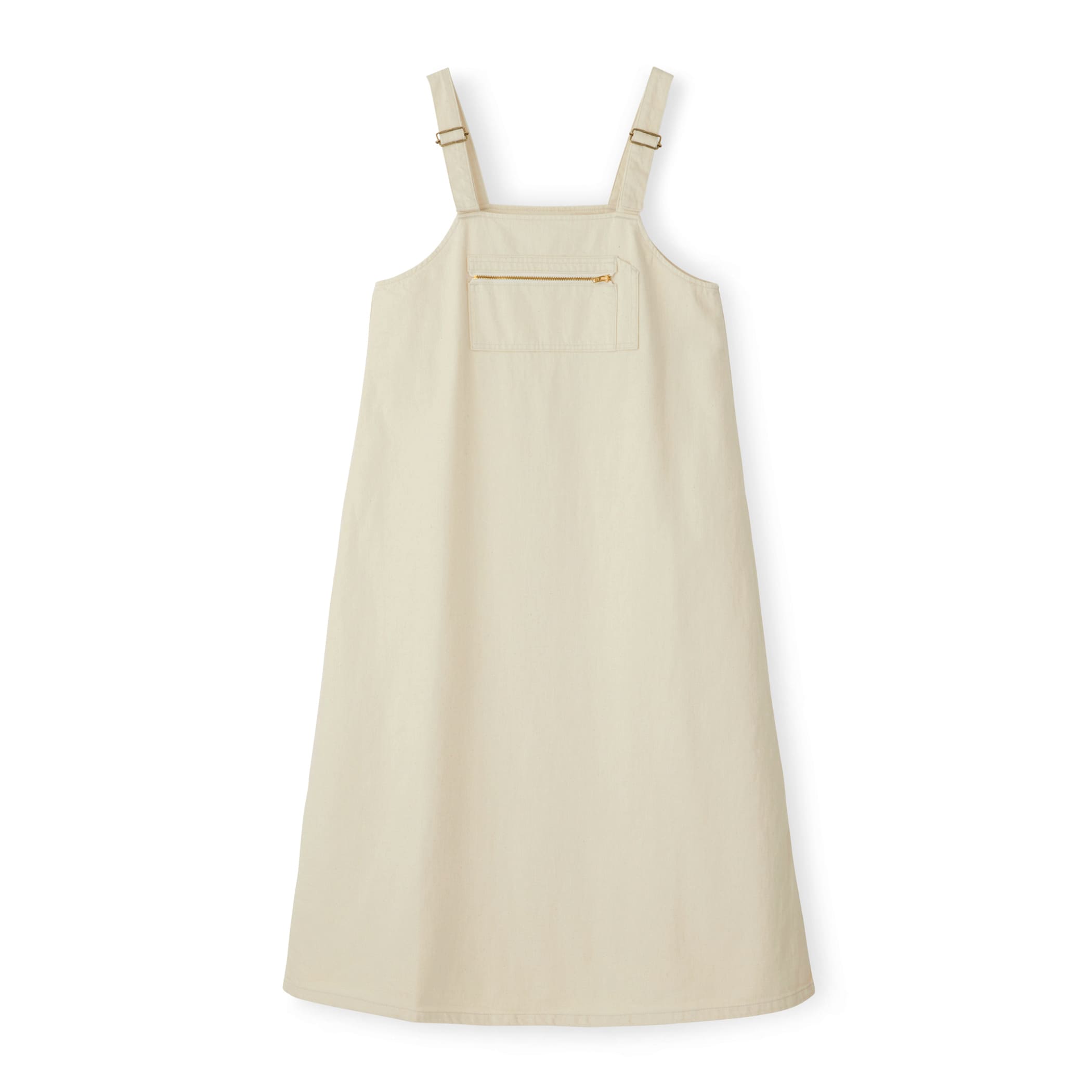 DANTON Women's Cotton Drill Overalls Skirt