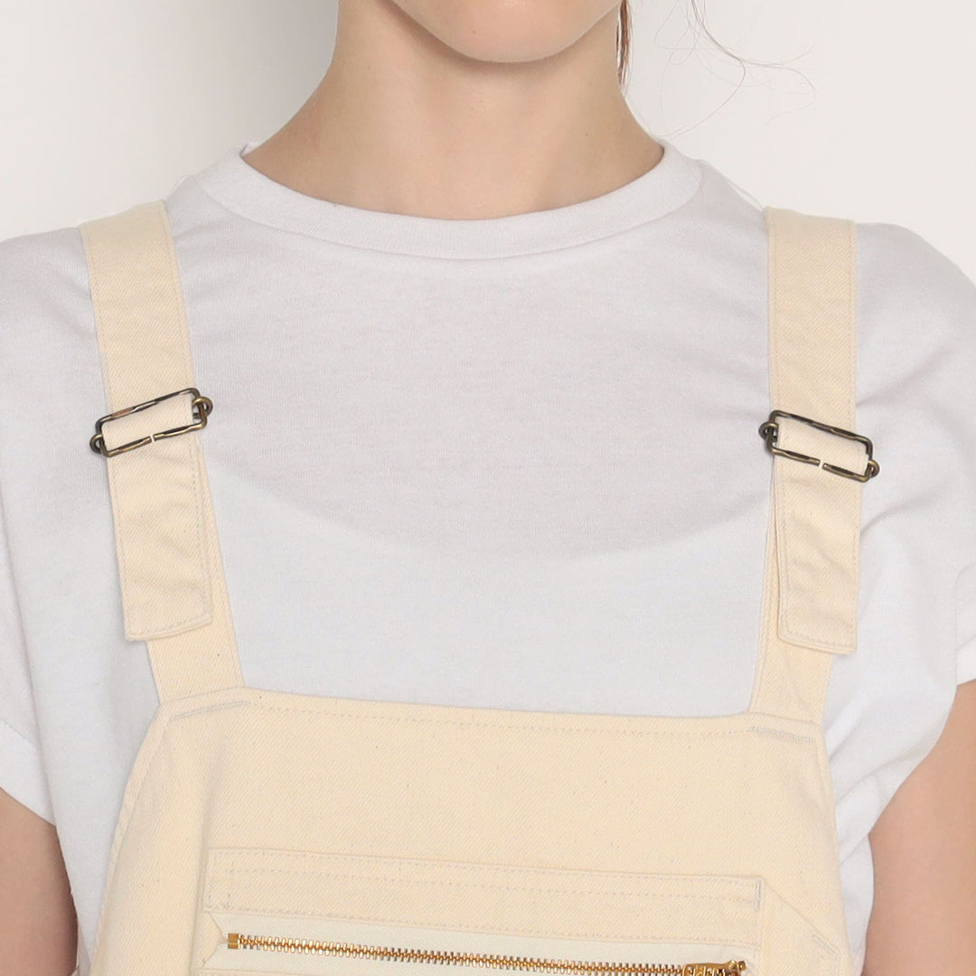 Women's Cotton Drill Overalls Skirt