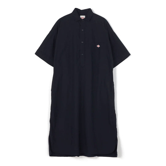 Women's Cotton Poplin Pullover Shirt Dress