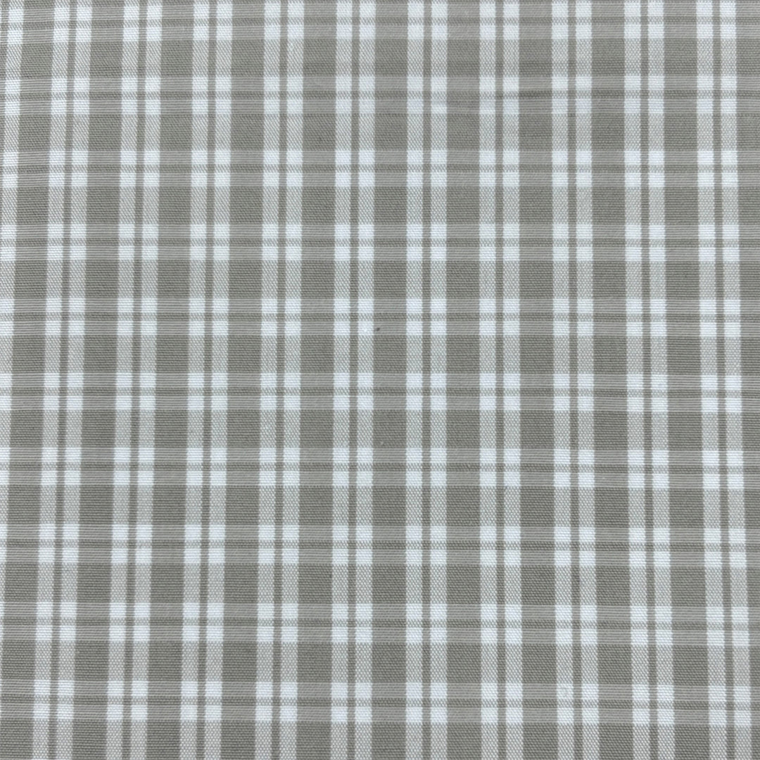 Women's Cotton Poplin Pullover Shirt Dress Plaid