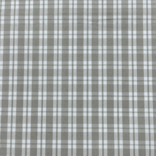 Women's Cotton Poplin Pullover Shirt Dress Plaid