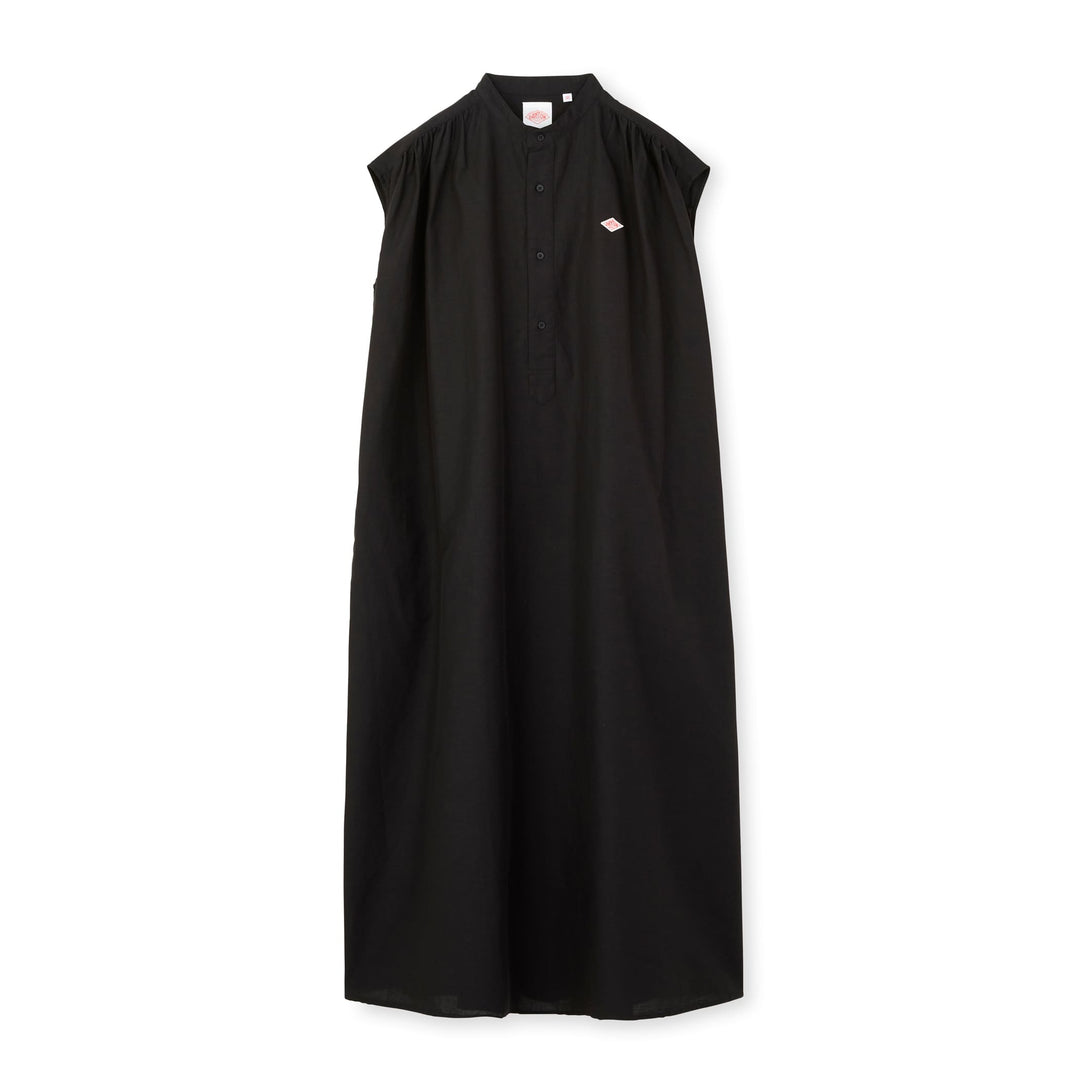 Women's Cotton Linen Slub Sleeveless Dress