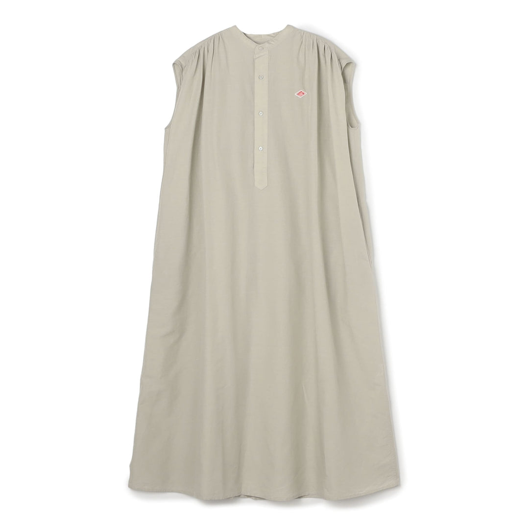 Women's Cotton Linen Slub Sleeveless Dress