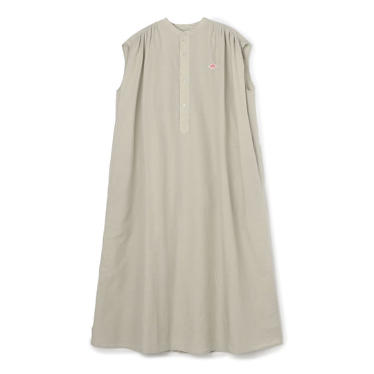 Women's Cotton Linen Slub Sleeveless Dress