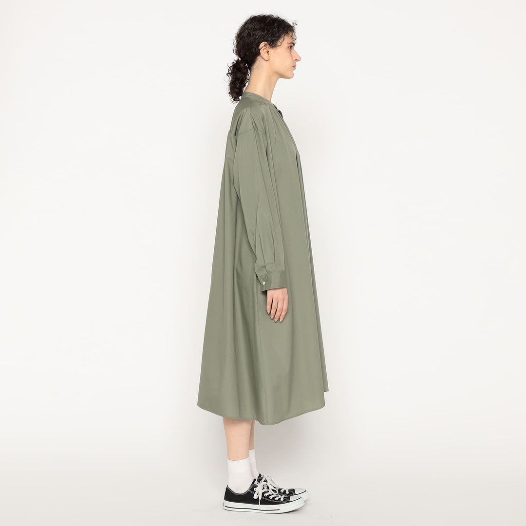 Women's T/C Broadcloth Gathered Shirt Dress