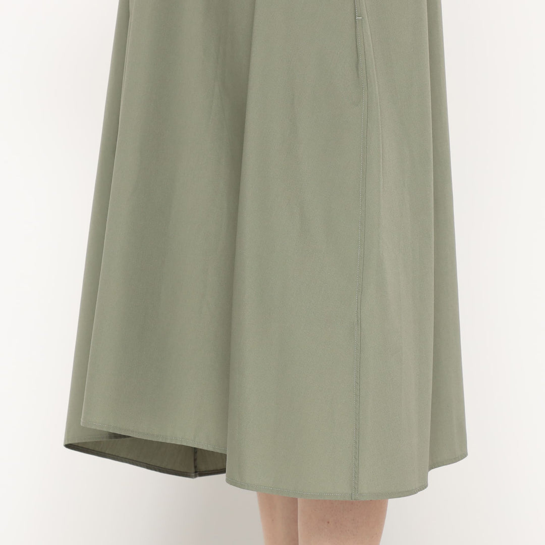 Women's T/C Broadcloth Gathered Shirt Dress