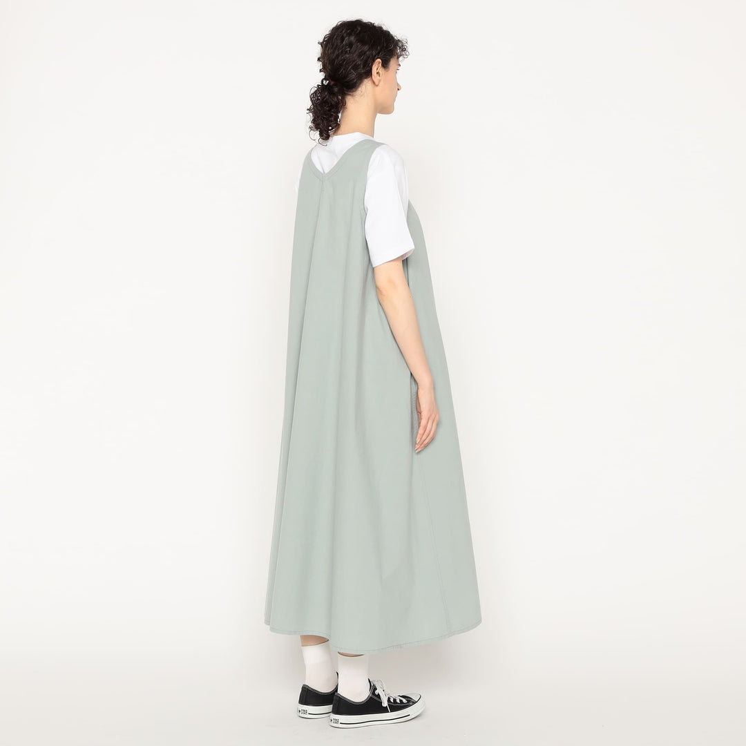 Women's High Count Cotton V Neck Dress