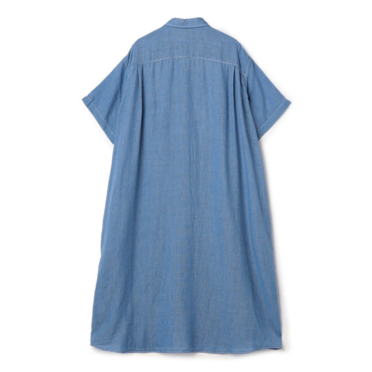 Store-Exclusive Women's Dobby Cloth Shirt Dress