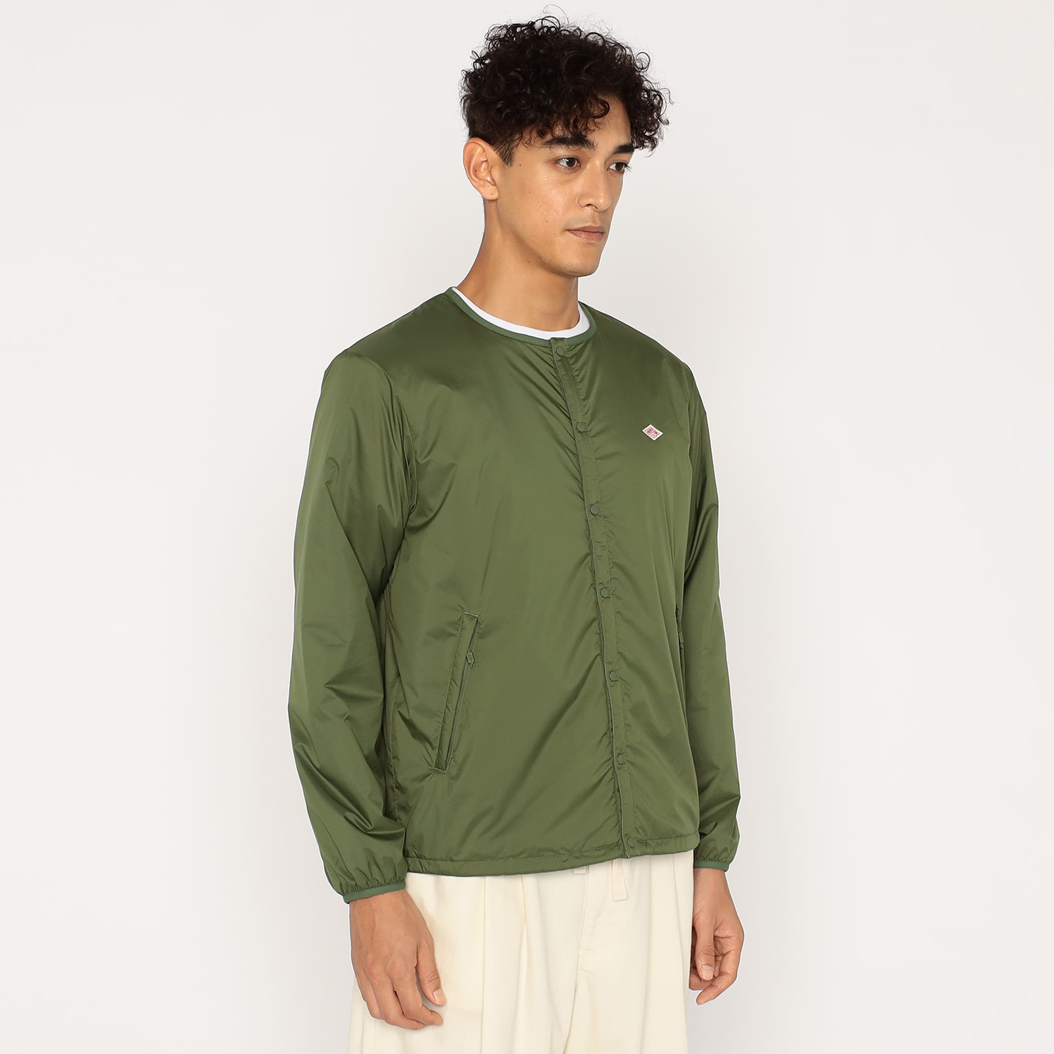 DANTON Men's Insulation Collarless Jacket DANTON Men's Insulation Collarless Jacket