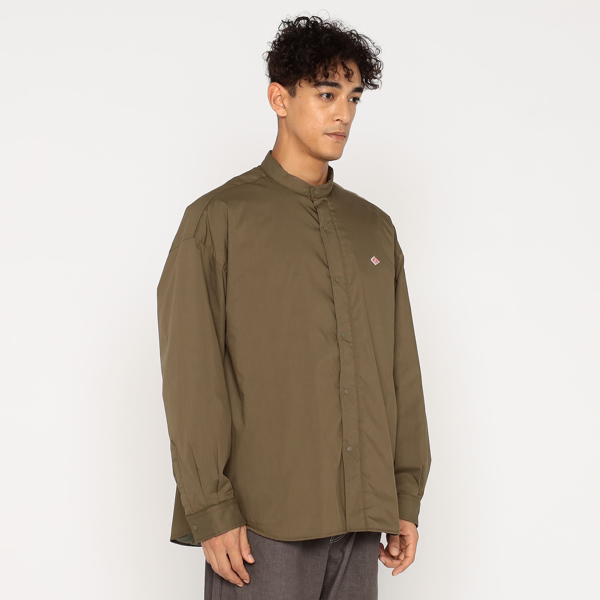 DANTON Men's Insulation Stand Collar Shirt Jacket