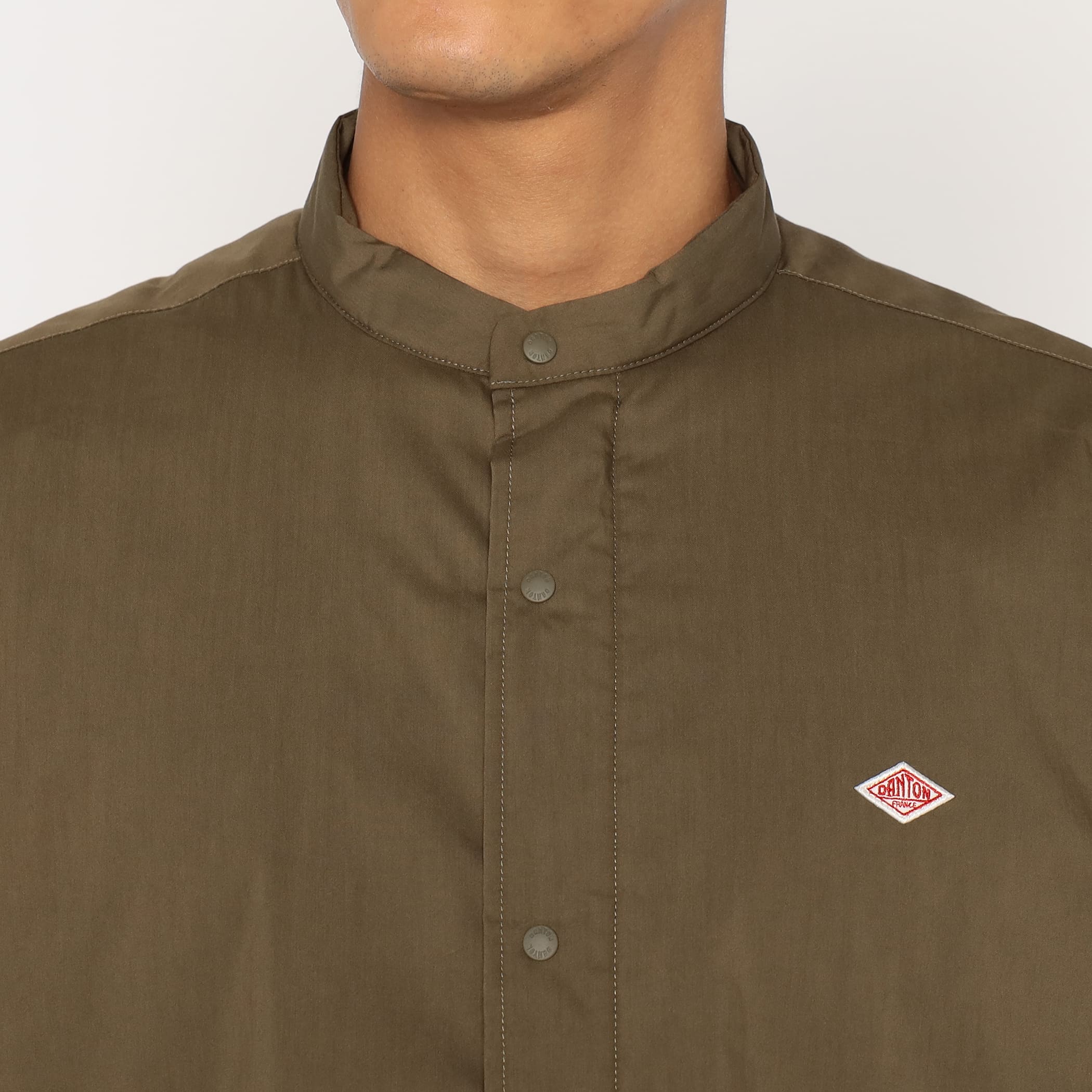 DANTON Men's Insulation Stand Collar Shirt Jacket