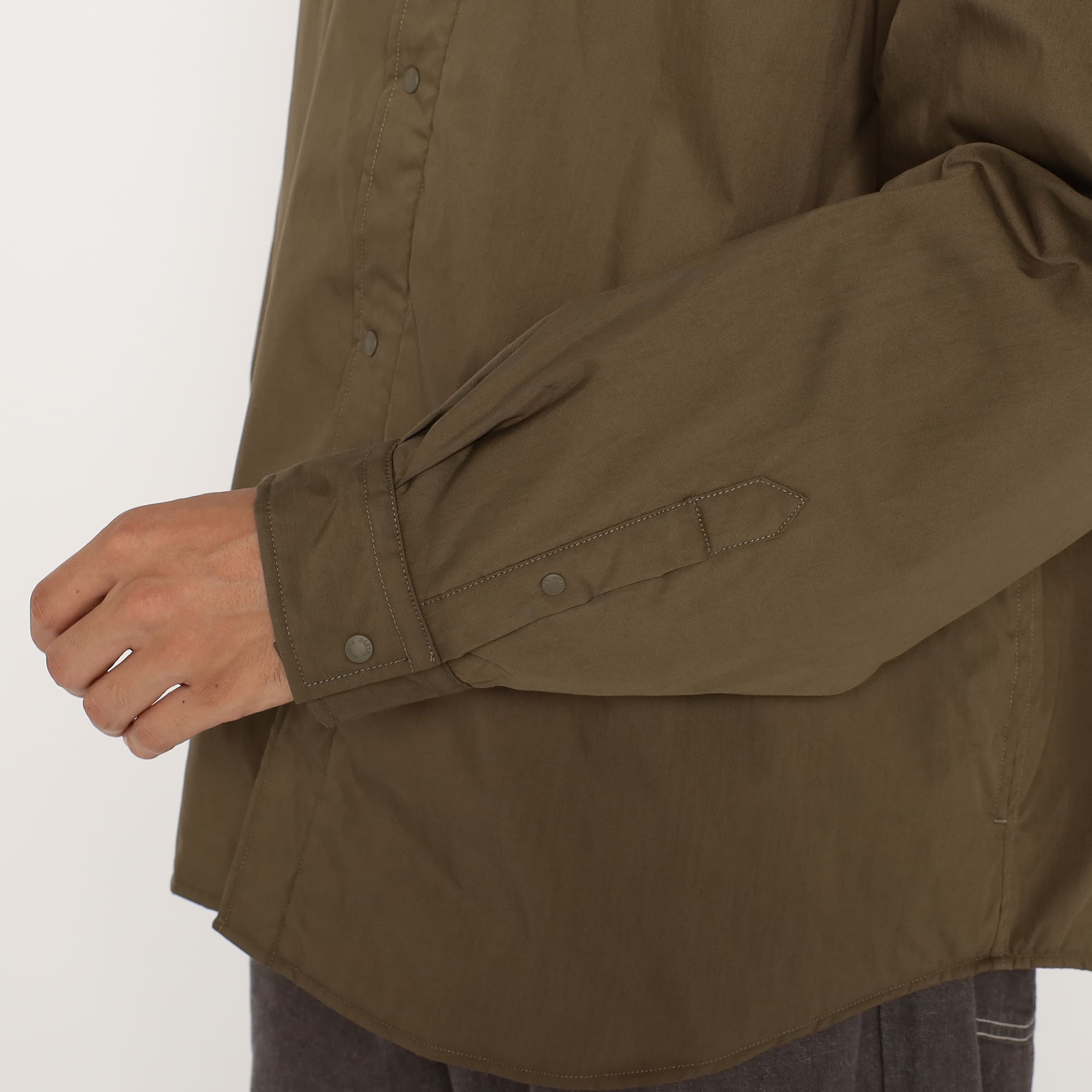 DANTON Men's Insulation Stand Collar Shirt Jacket