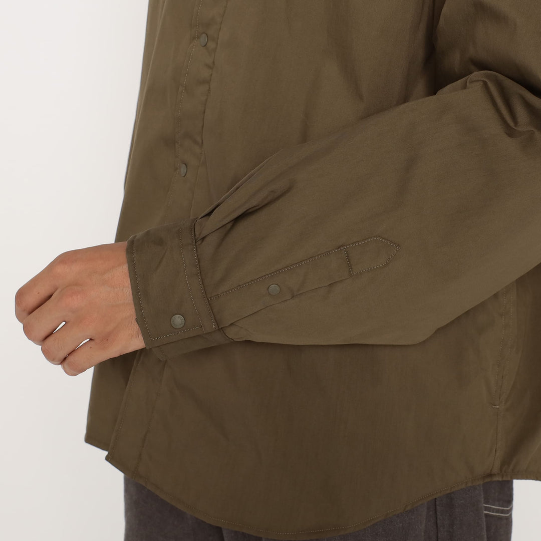 Men's Insulation Stand Collar Shirt Jacket