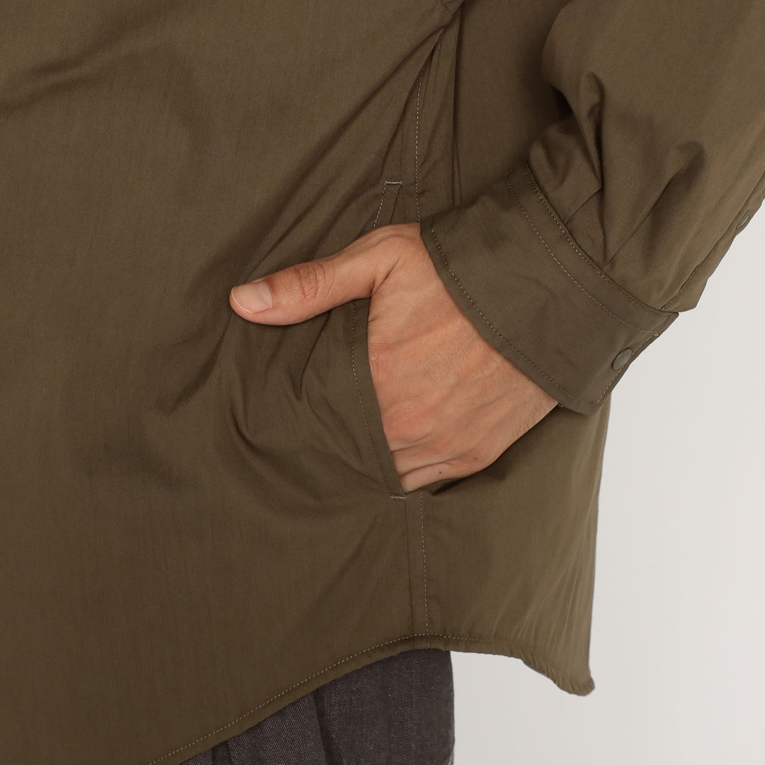 Men's Insulation Stand Collar Shirt Jacket