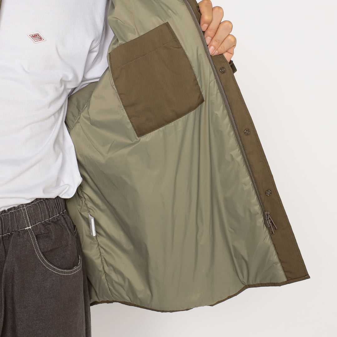 Men's Insulation Stand Collar Shirt Jacket