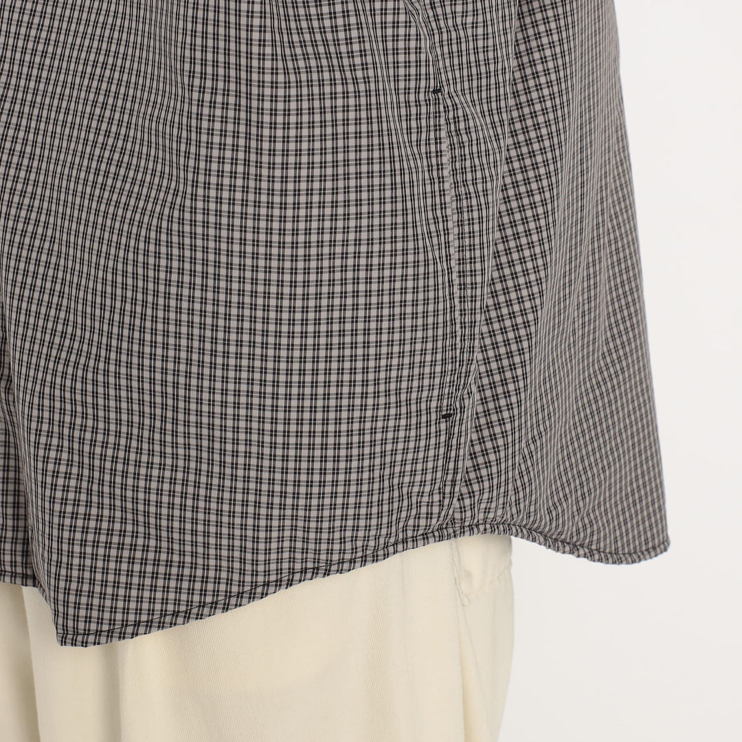 Men's Insulation Stand Collar Shirt Jacket Plaid