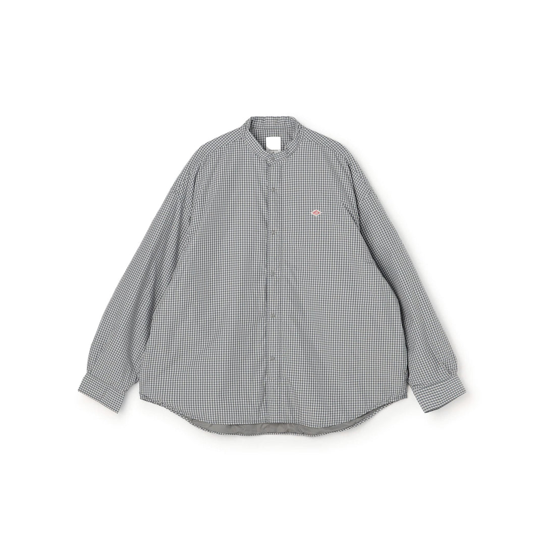 Men's Insulation Stand Collar Shirt Jacket Plaid