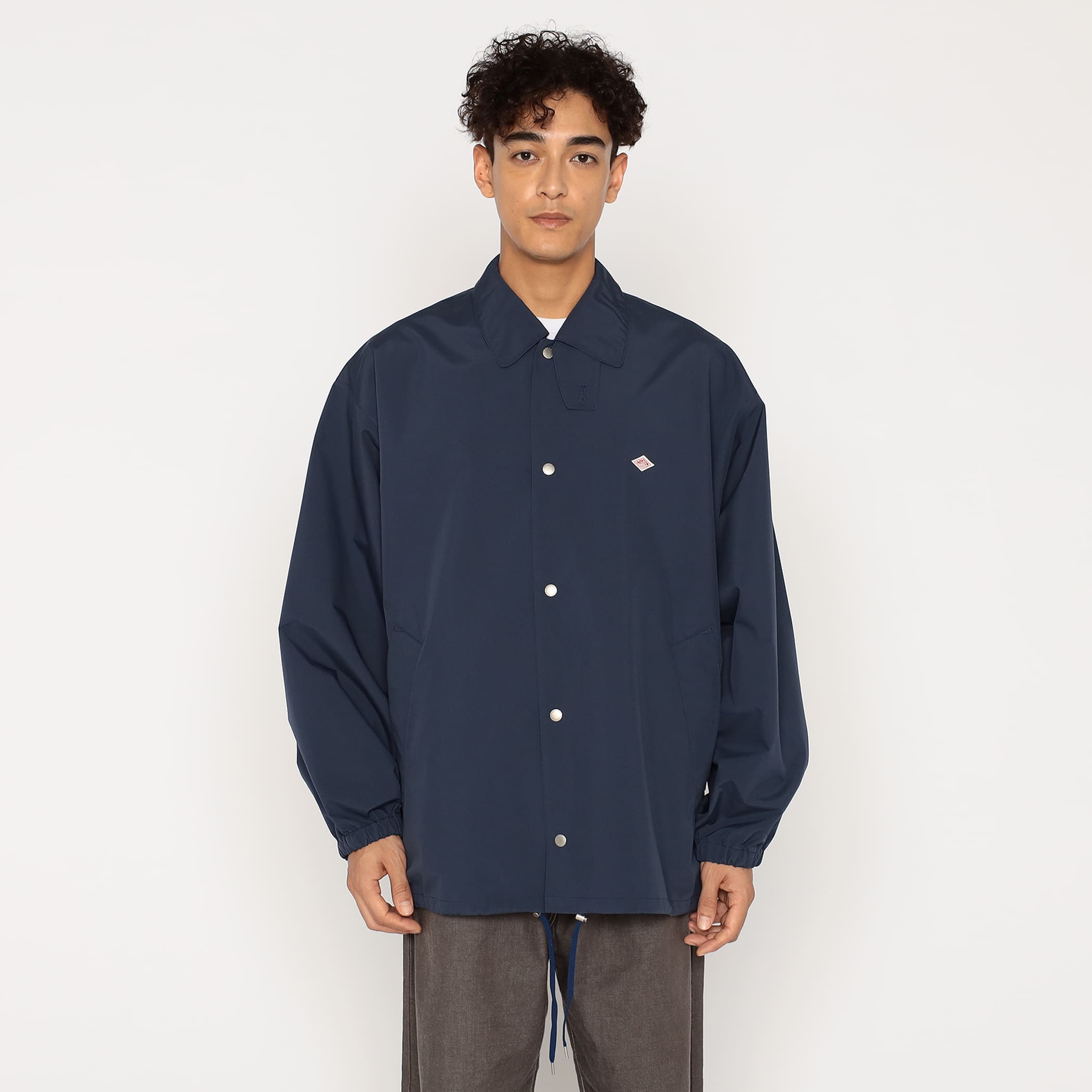 DANTON 美品　MENS 3LAYER CLOTH COACH JACKET DANTON Men's 3-Layer Cloth Coach Jacket