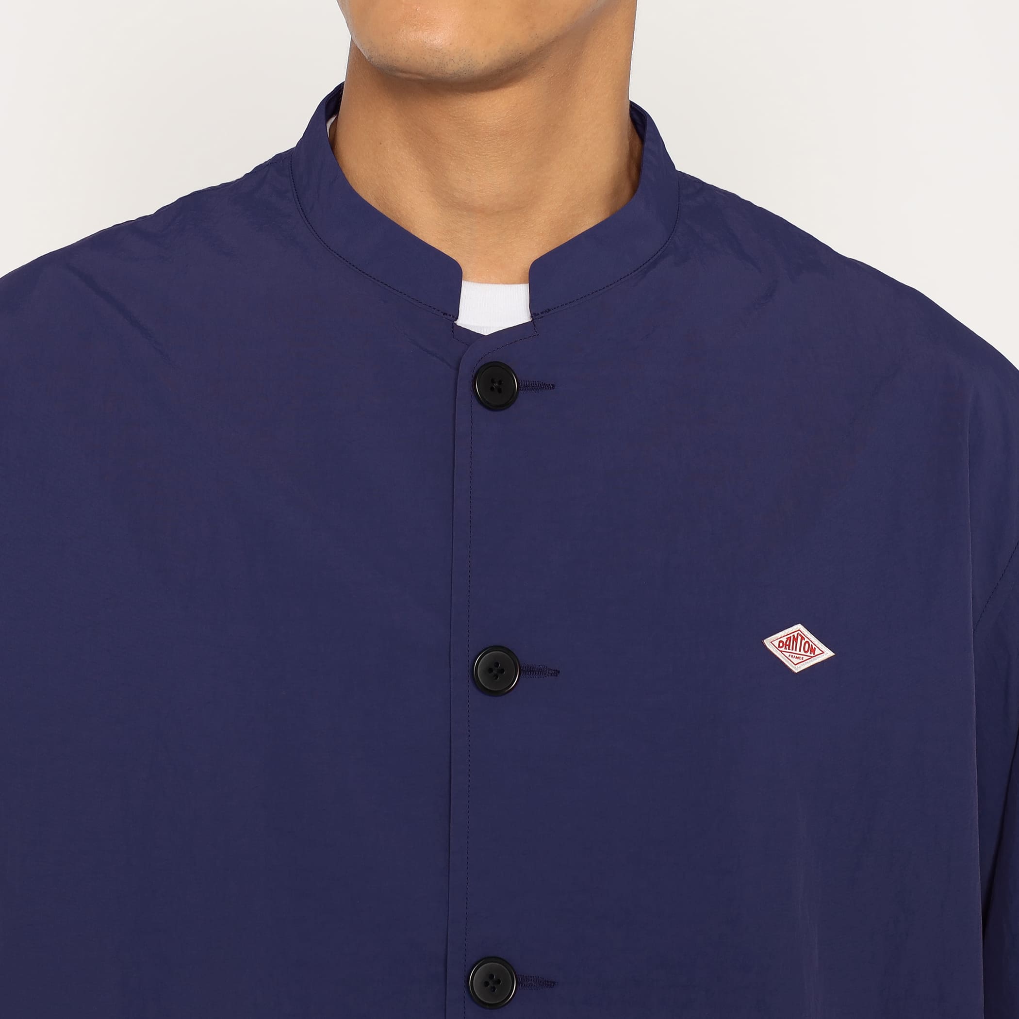 DANTON Men's Nylon Tusser Stand Collar Jacket