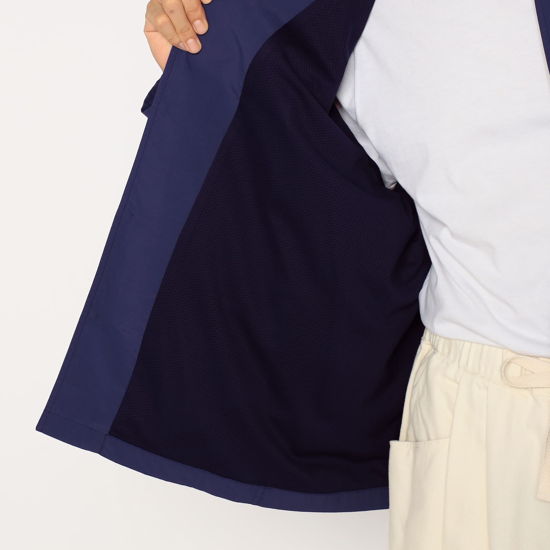 DANTON Men's Nylon Tusser Stand Collar Jacket