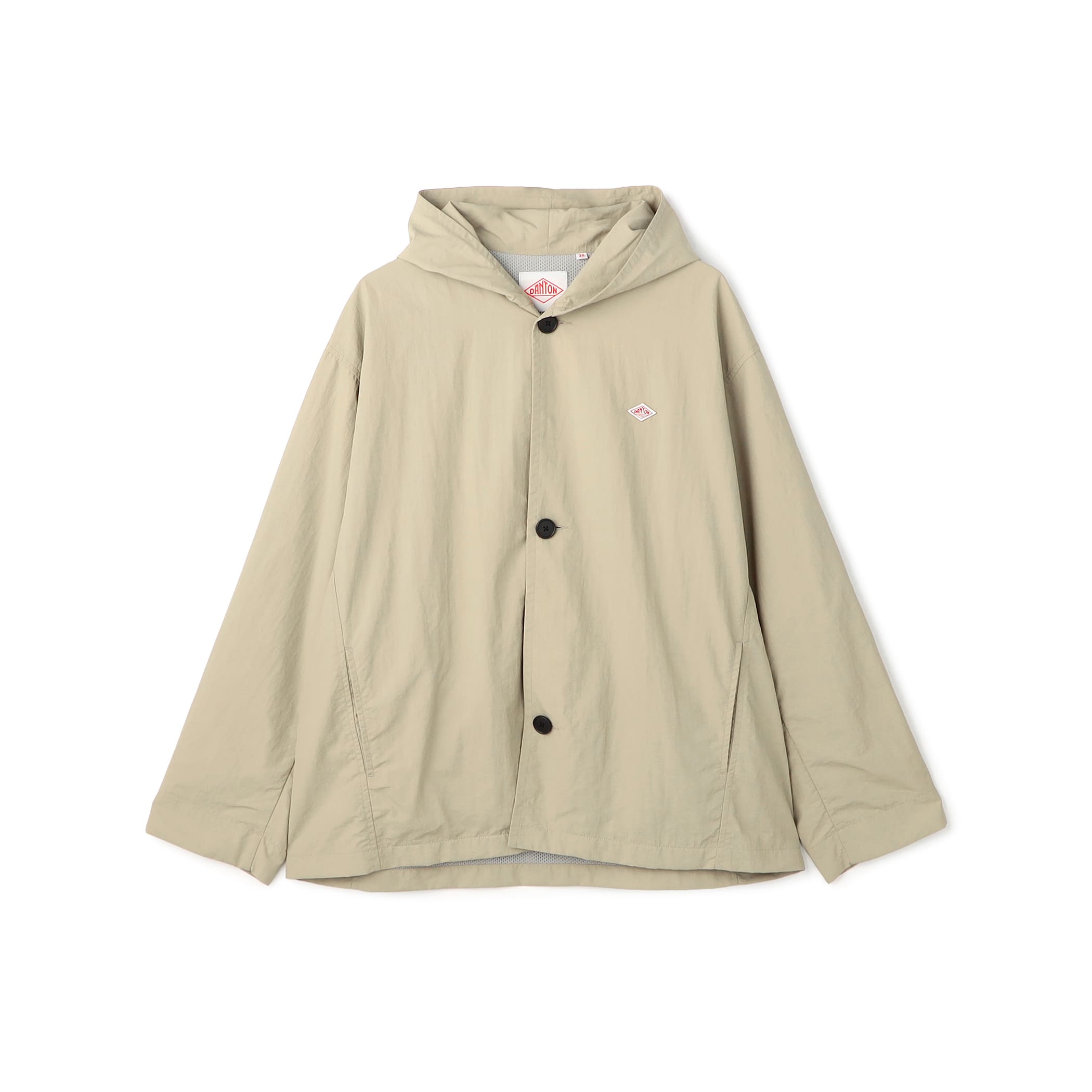 DANTON Men's Nylon Tusser Hooded Jacket