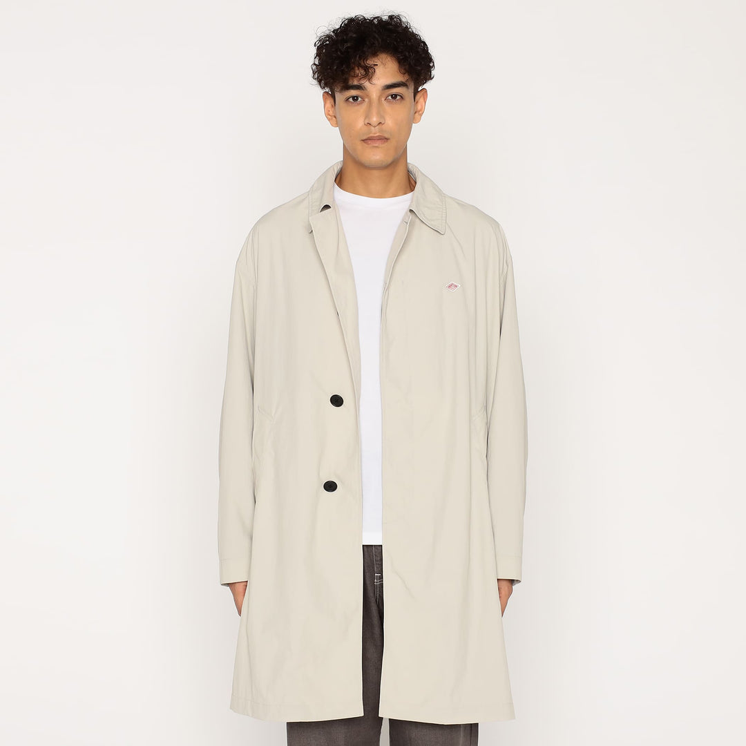 Men's Nylon Tusser Balmacaan Coat