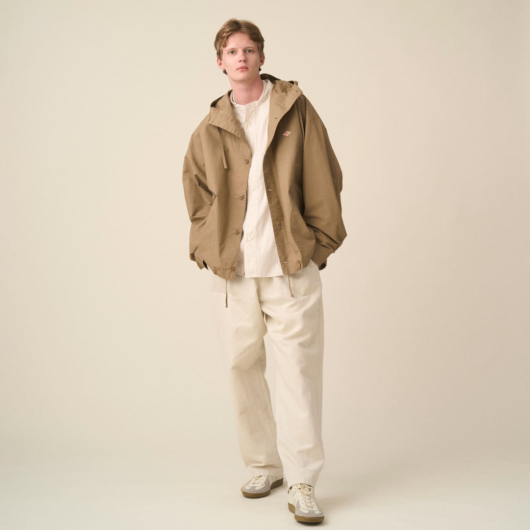 Men's Downproof Hooded Jacket