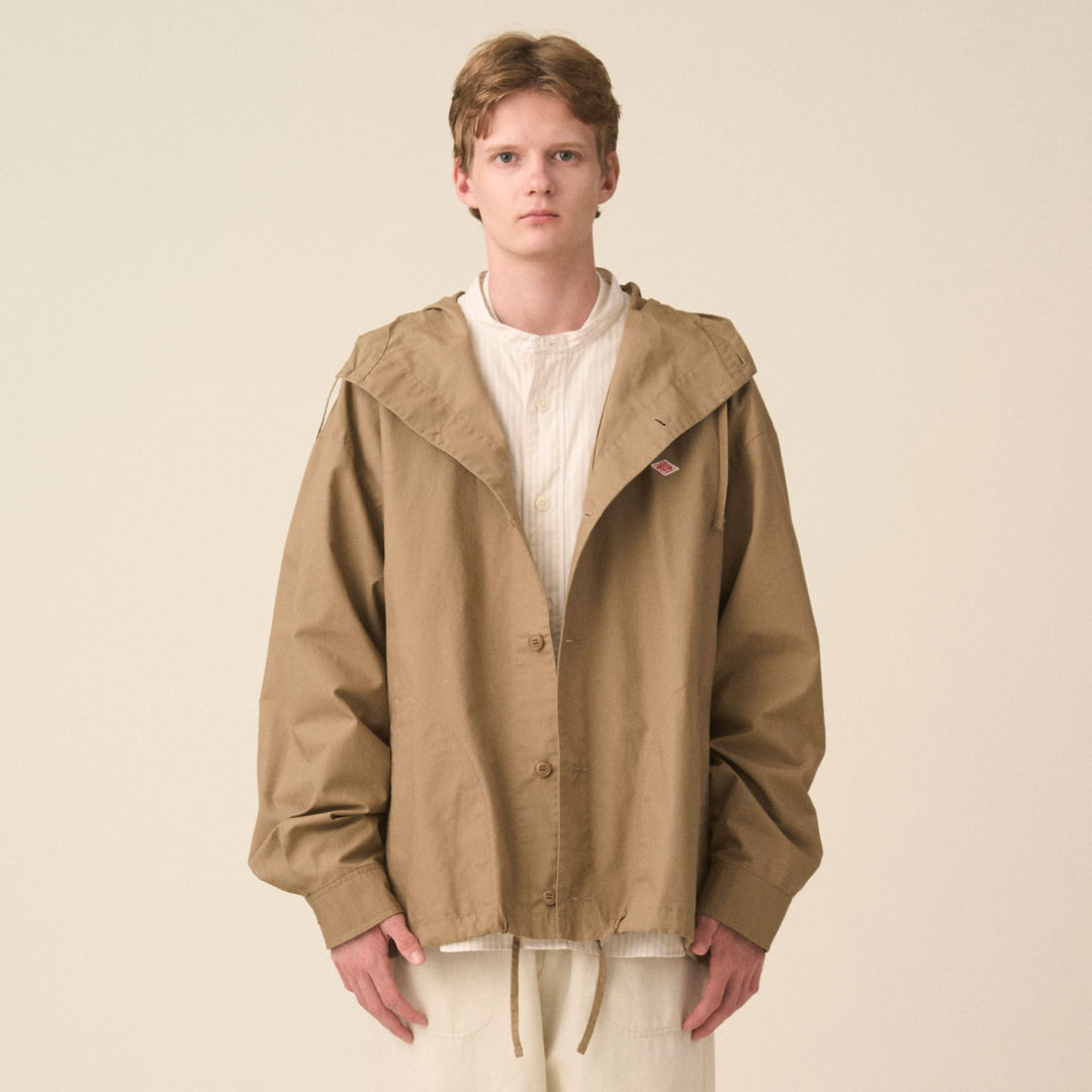 Men's Downproof Hooded Jacket