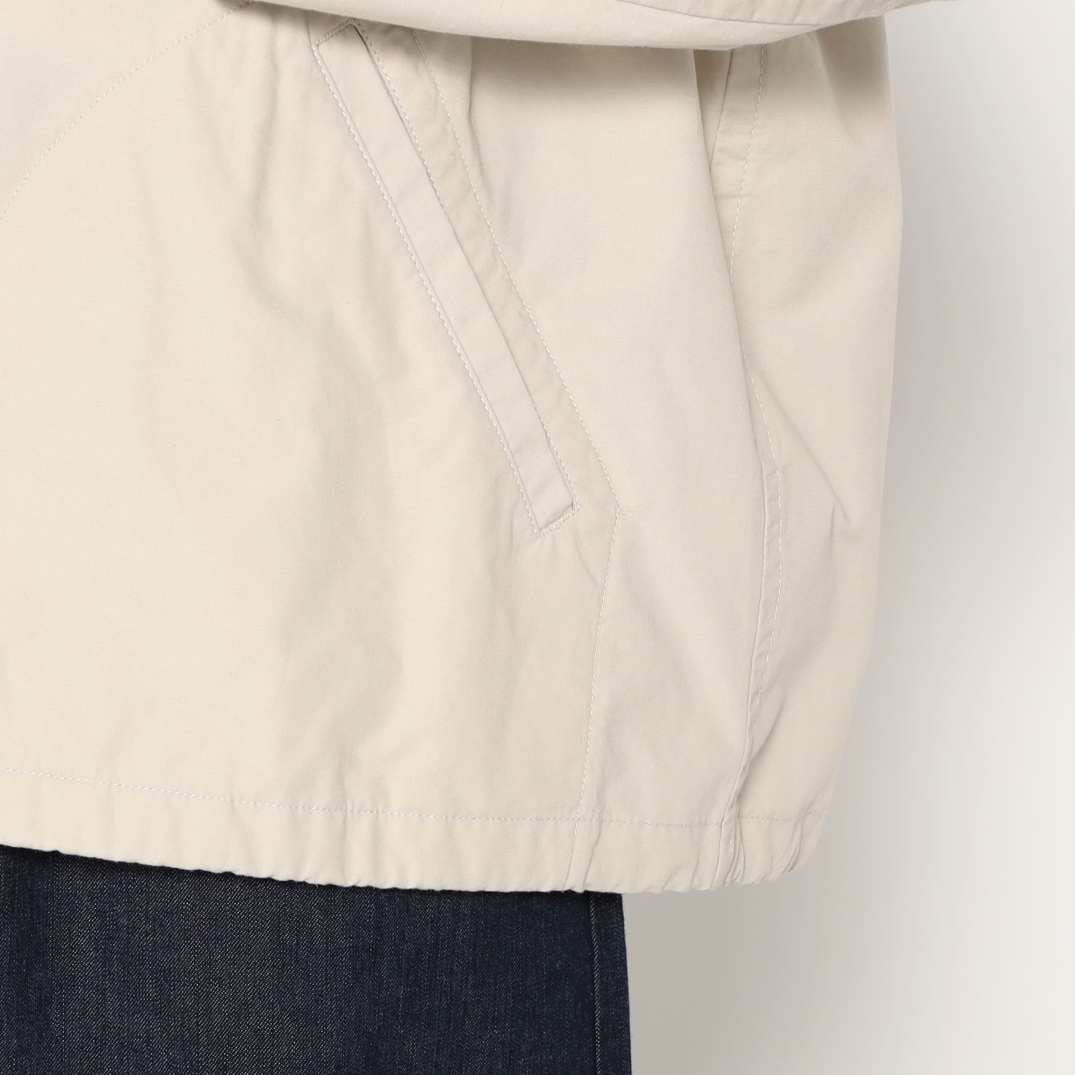 m*様 DEFORM DOCKING NYLON JACKET Ivory nanamica FW25 -Reversible Dock Jacket – nanamica NEW YORK
