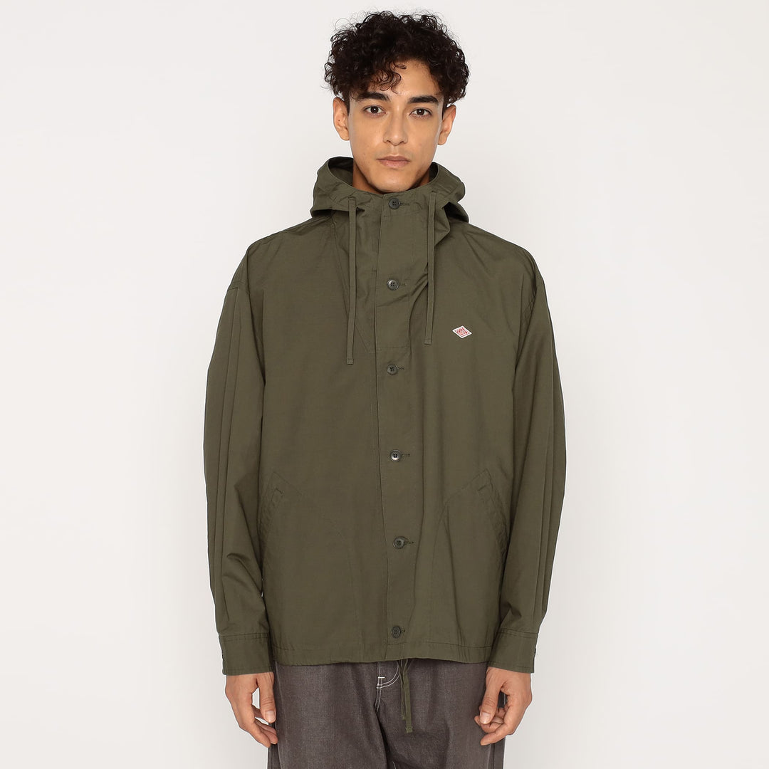 Men's Downproof Hooded Jacket