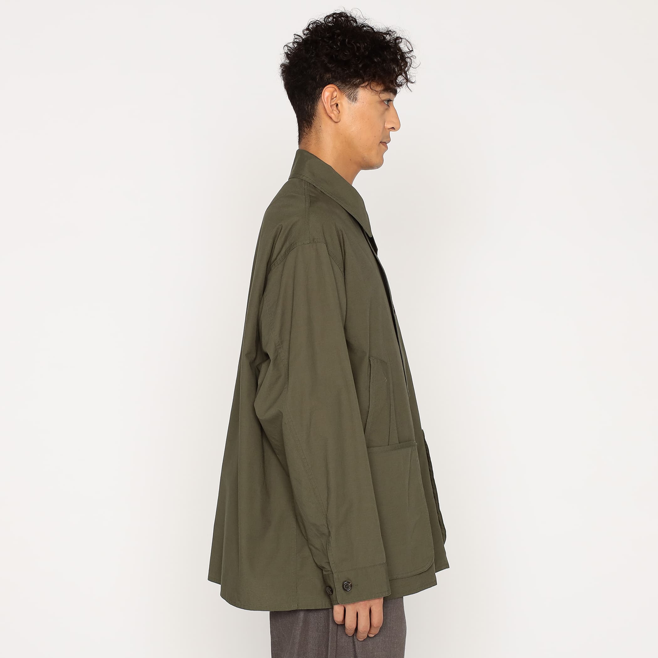 DANTON オリーブジャケット サイズ34 DANTON Men's Downproof Work Jacket