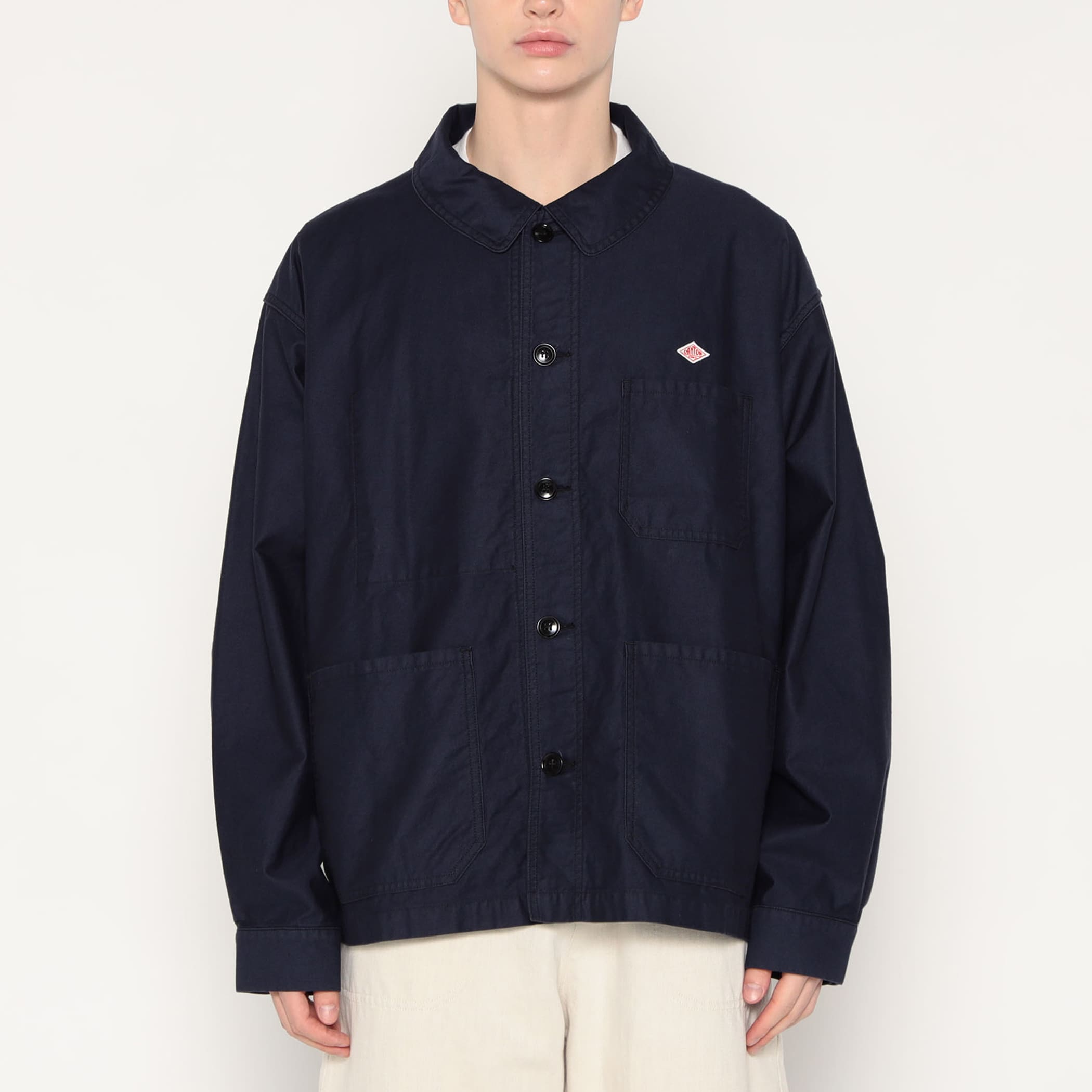 DANTON Men's Moleskin Wide Coverall Jacket