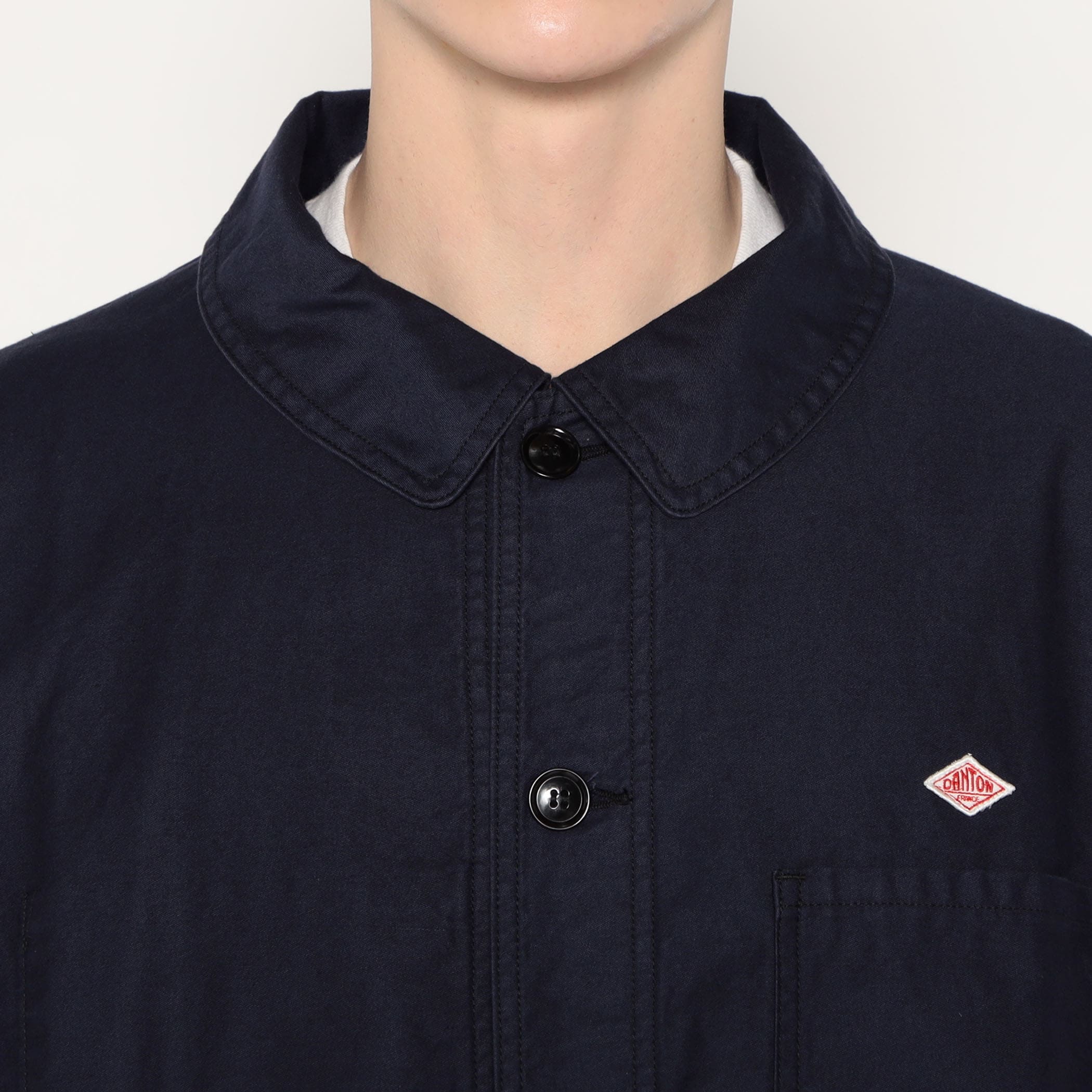 DANTON Men's Moleskin Wide Coverall Jacket