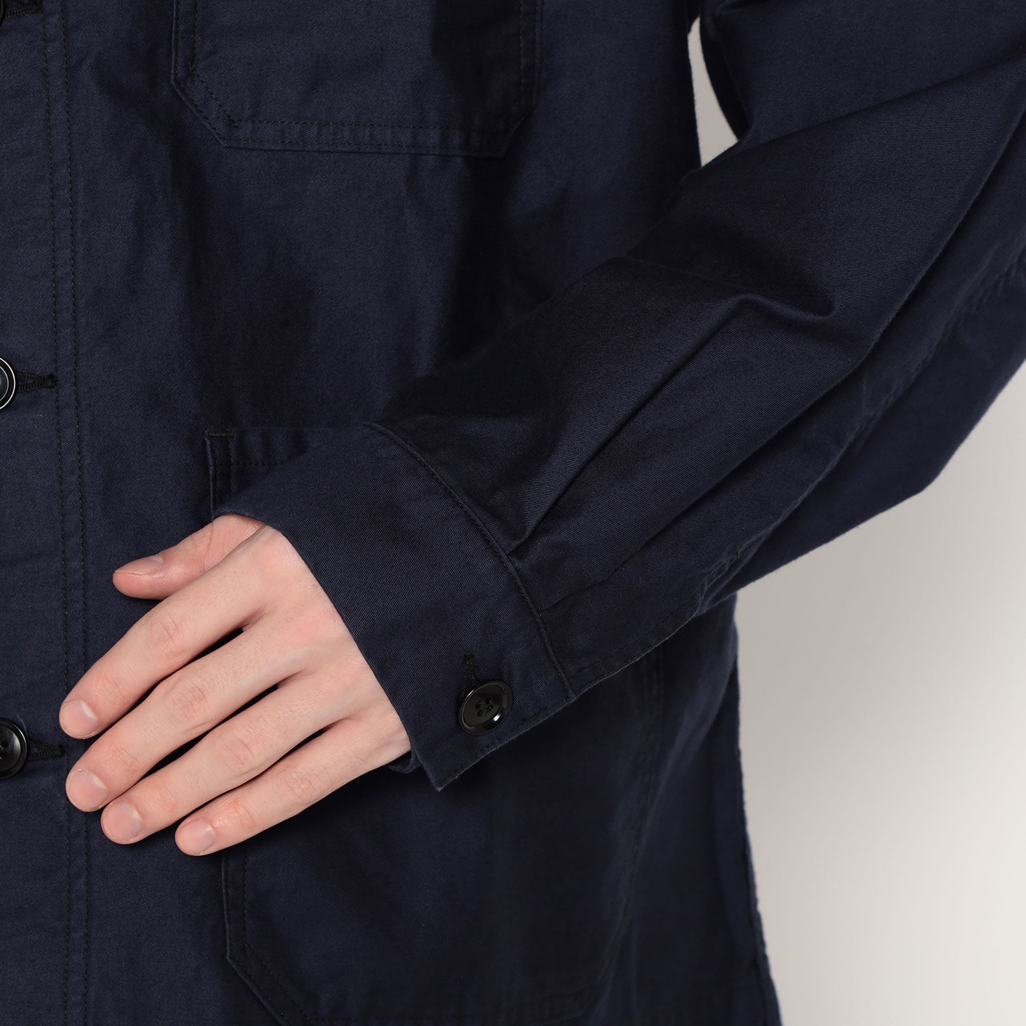 DANTON Men's Moleskin Wide Coverall Jacket