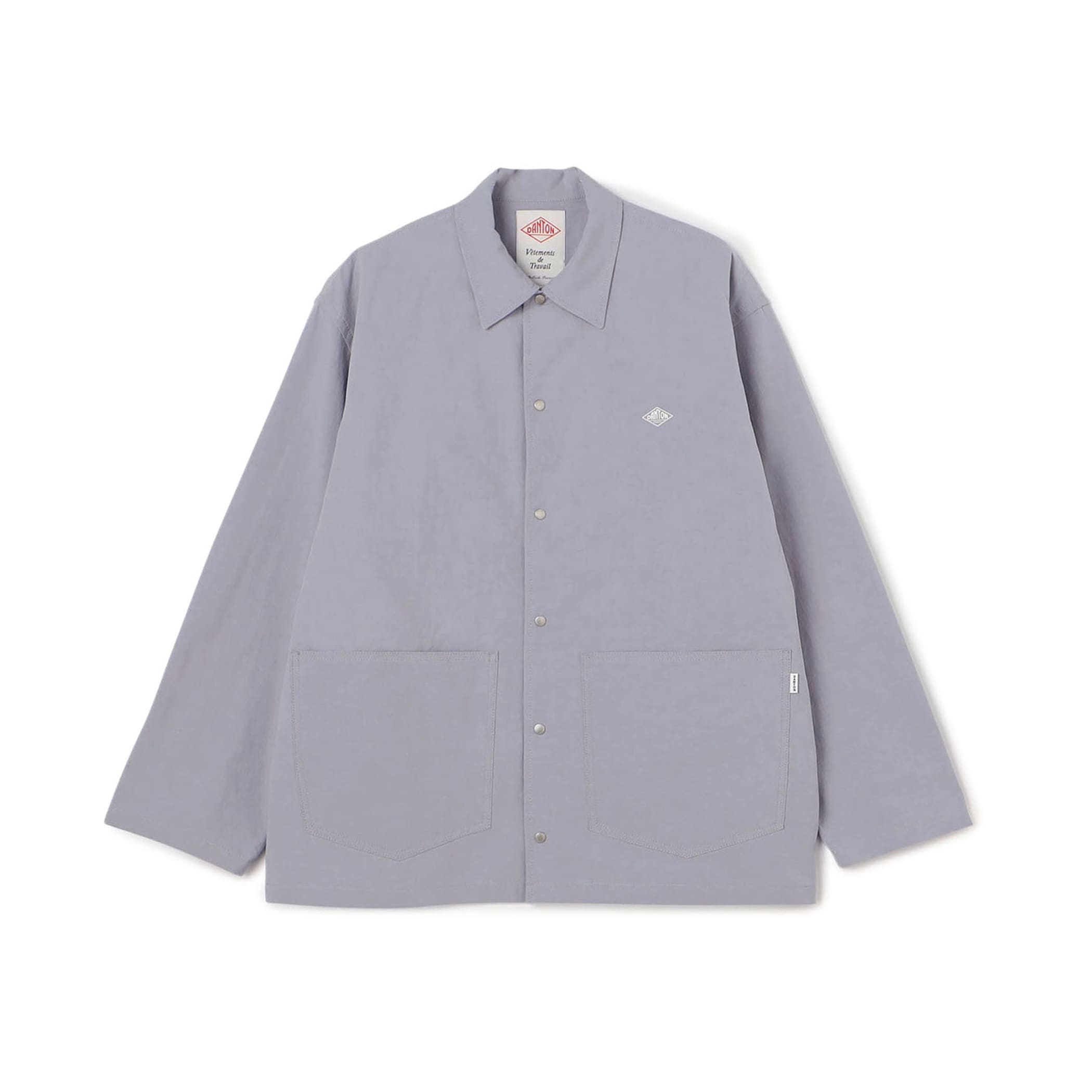 DANTON Men's Cotton Linen Coverall Shirt